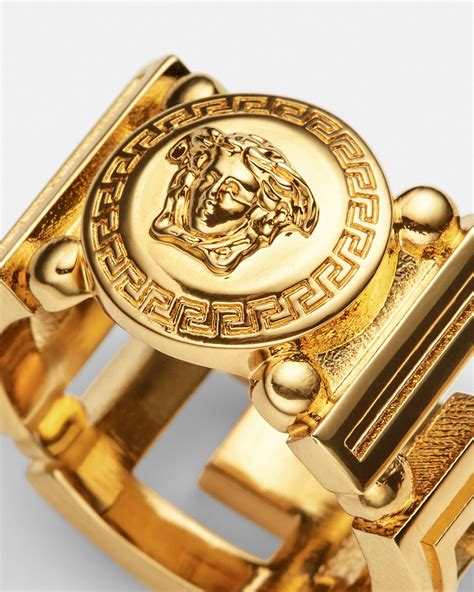 versace ring women|versace medusa ring women.